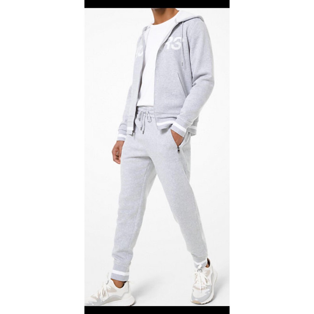 KORS Cotton Blend Zip-Up Hoodie and pants set By Michael Kors Size Small